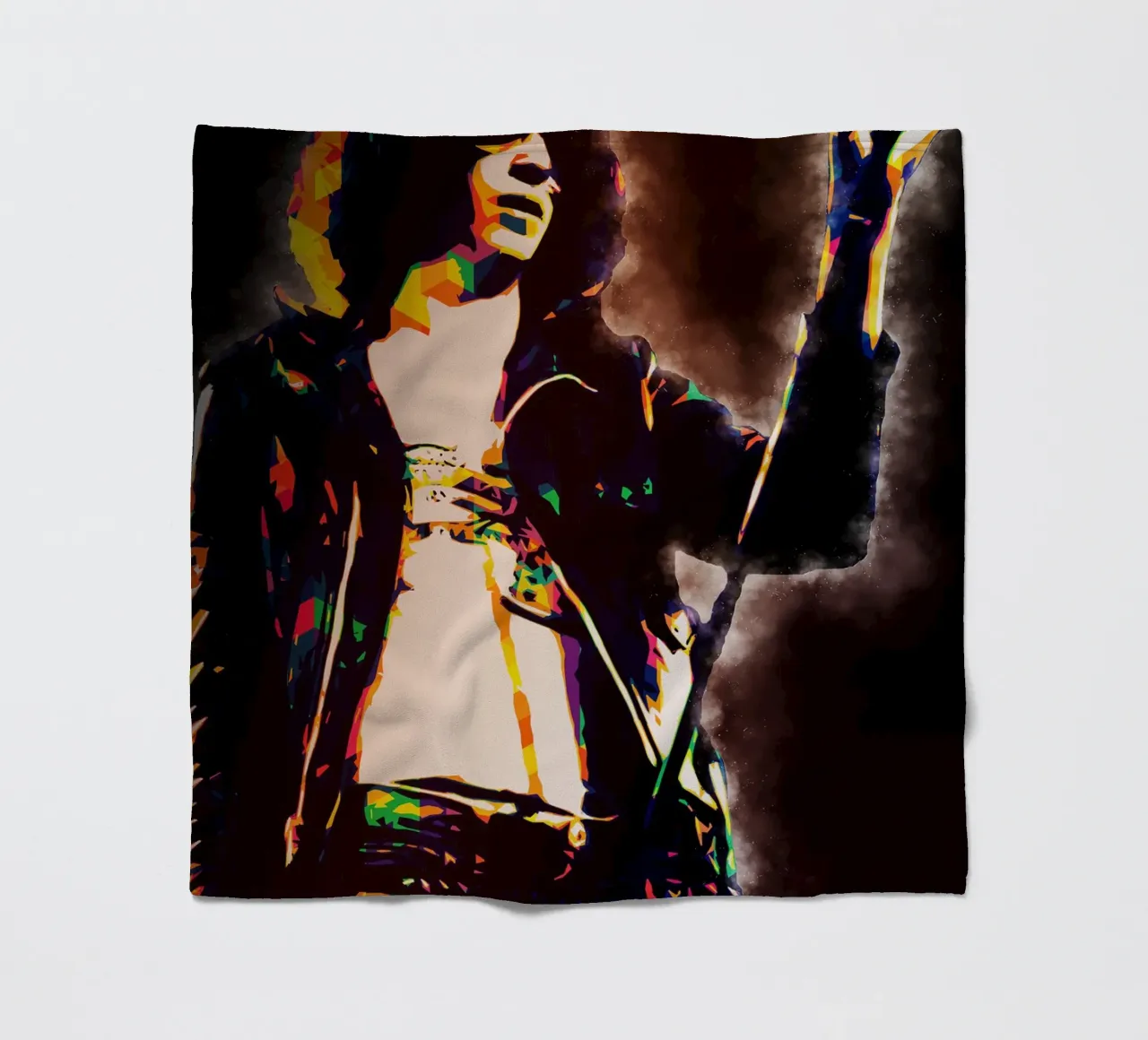 Arte di Joey Ramone coperta in pile da neonartroom