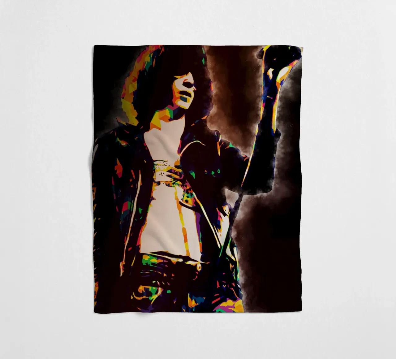 Arte di Joey Ramone coperta in pile da neonartroom