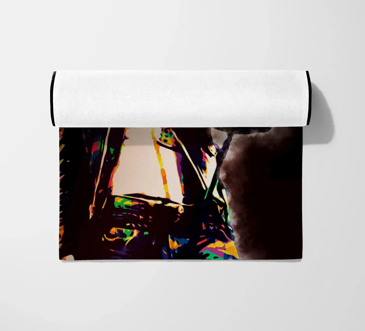 Arte di Joey Ramone telo mare da neonartroom