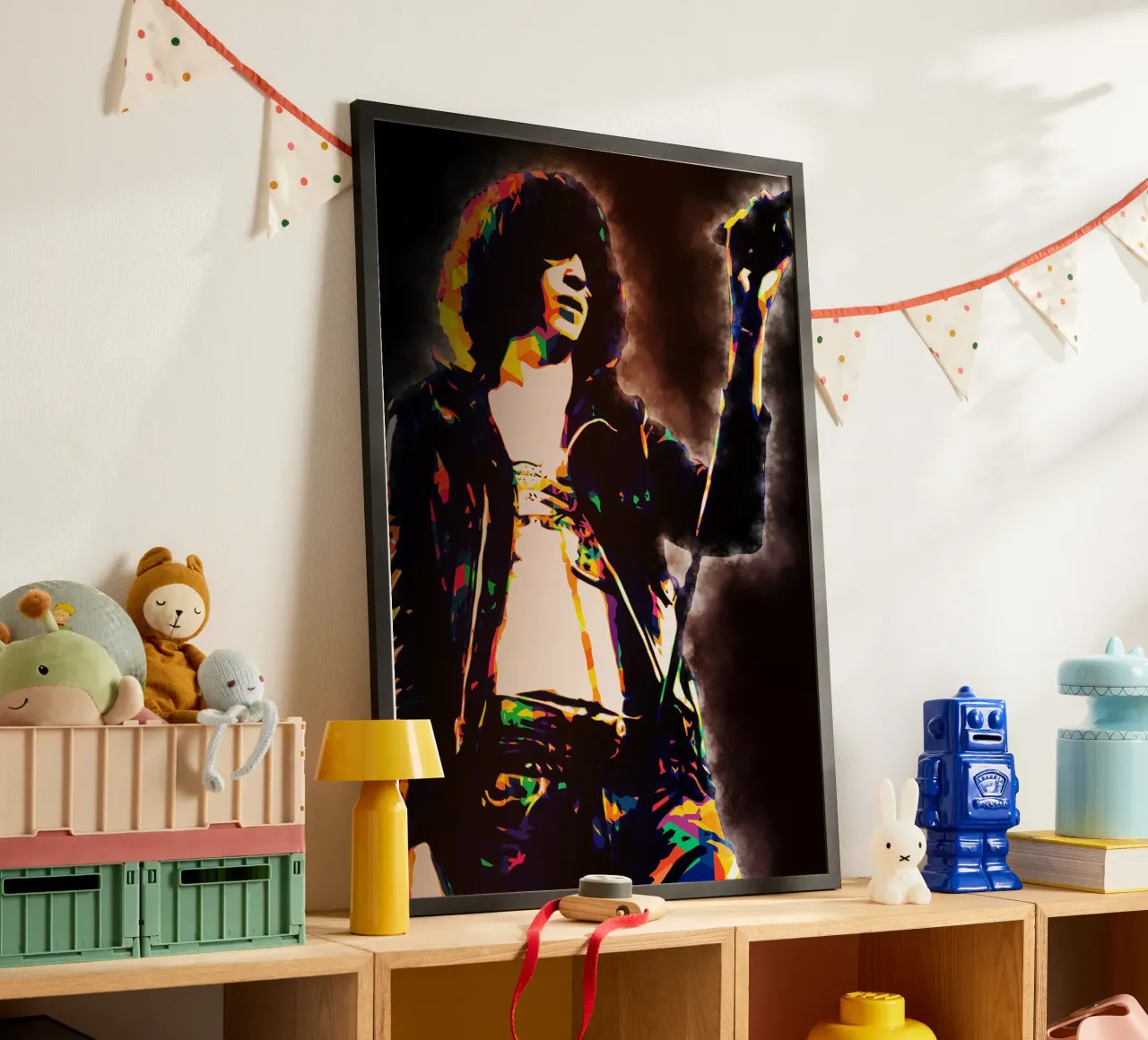 Arte di Joey Ramone carta hahnemühle da neonartroom