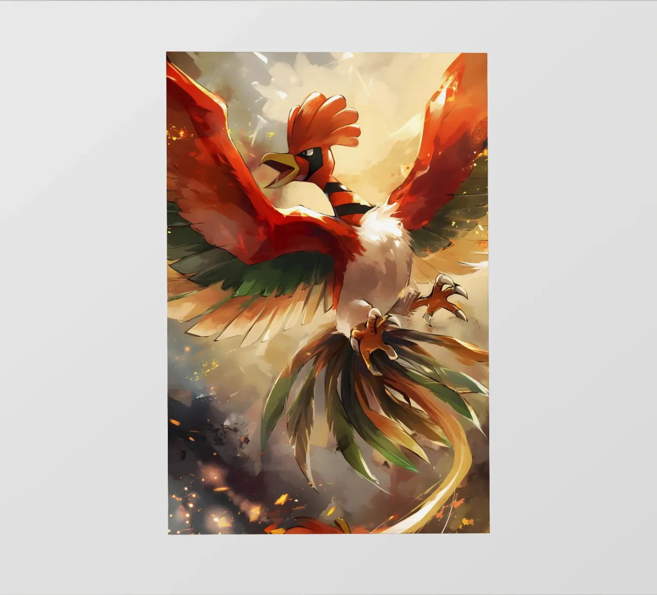 Ho-Oh pellicola backlit da CreativeStudio
