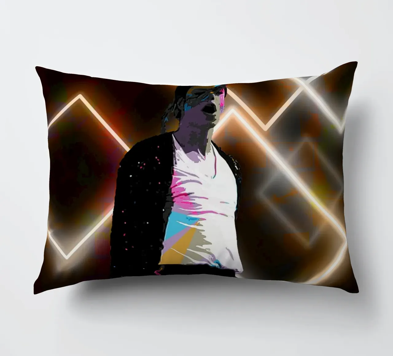 Il re del pop cuscino da neonartroom