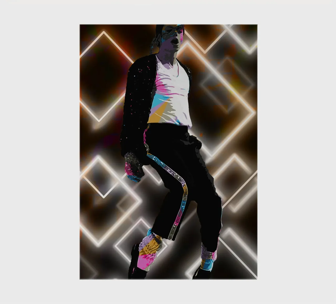 The King of Pop notebook by neonartroom