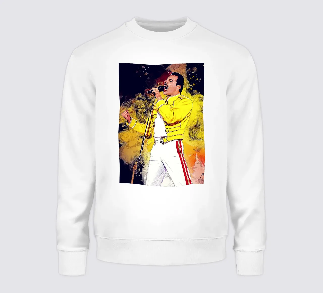Historia de Freddie Mercury sudadera de neonartroom