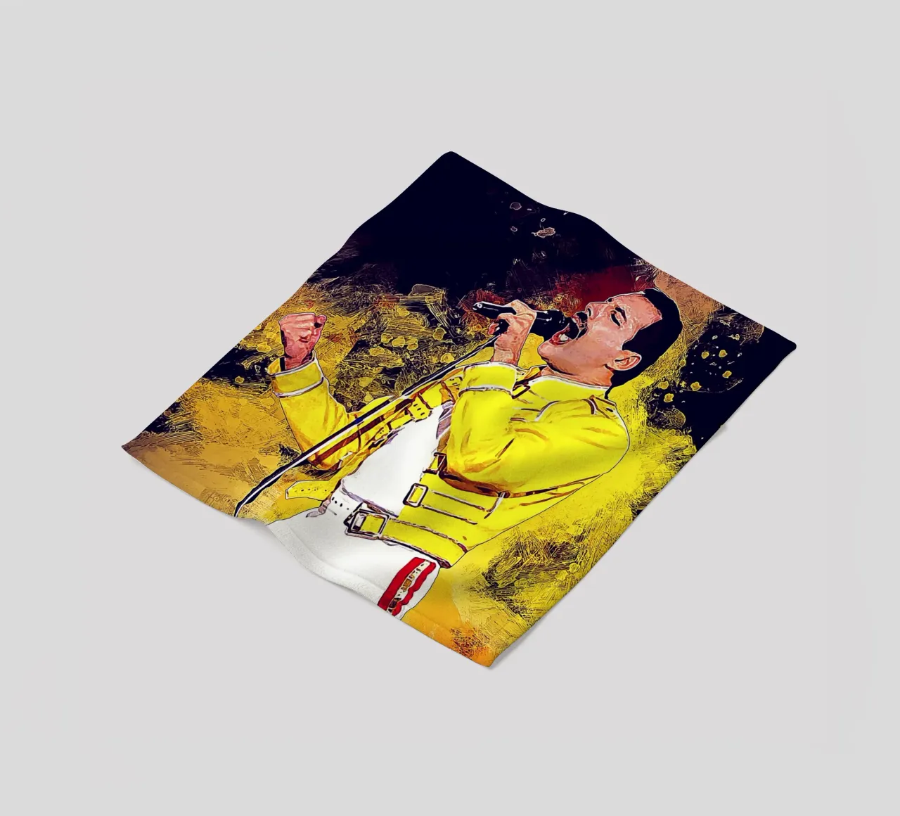 L'histoire de Freddie Mercury plaid polaire de neonartroom