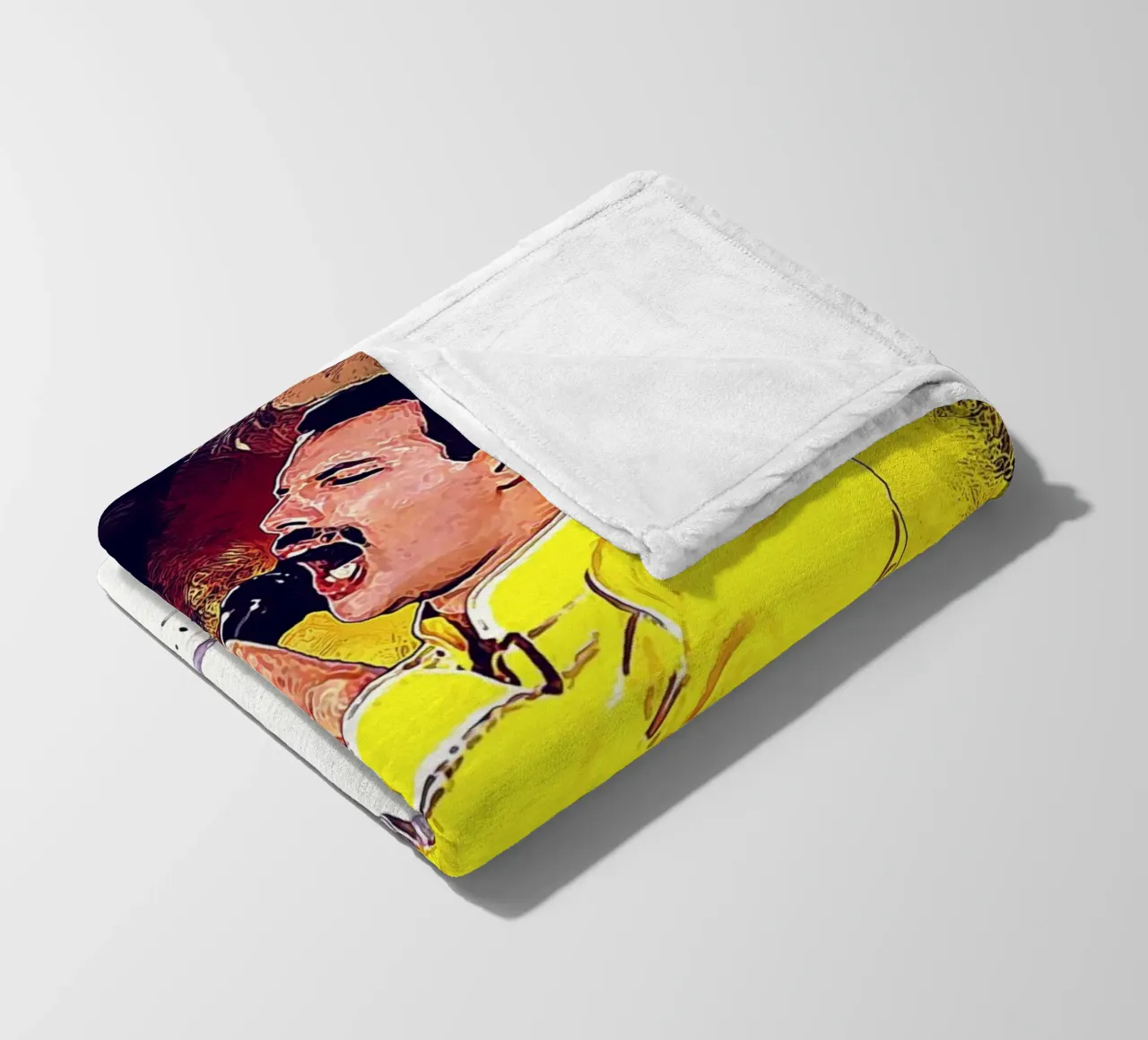 L'histoire de Freddie Mercury plaid polaire de neonartroom