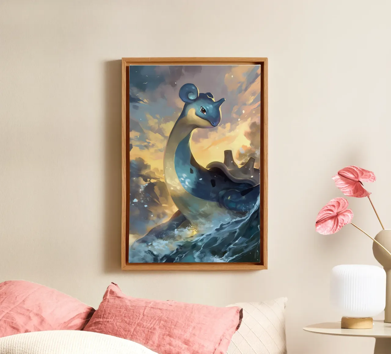 Lapras tela con Cornice a cassetta da CreativeStudio