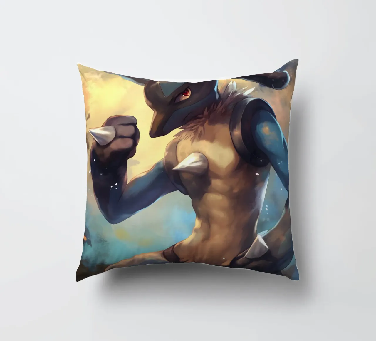 Lucario decorative cushion by CreativeStudio
