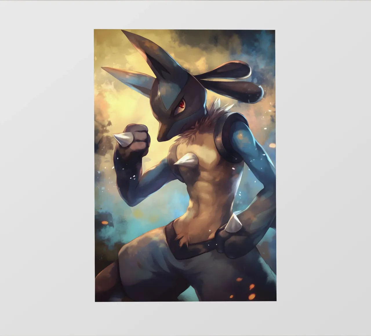 Lucario telo in pvc da CreativeStudio