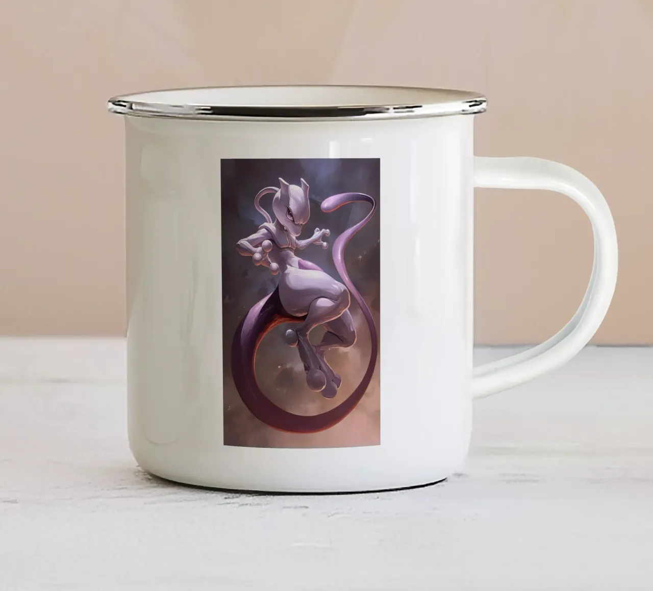 Mewtwo tazza in smalto da CreativeStudio