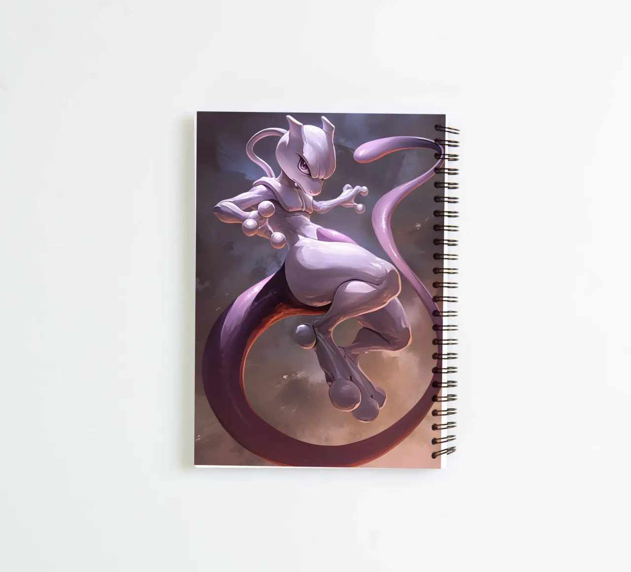 Mewtwo spiral notebook by CreativeStudio