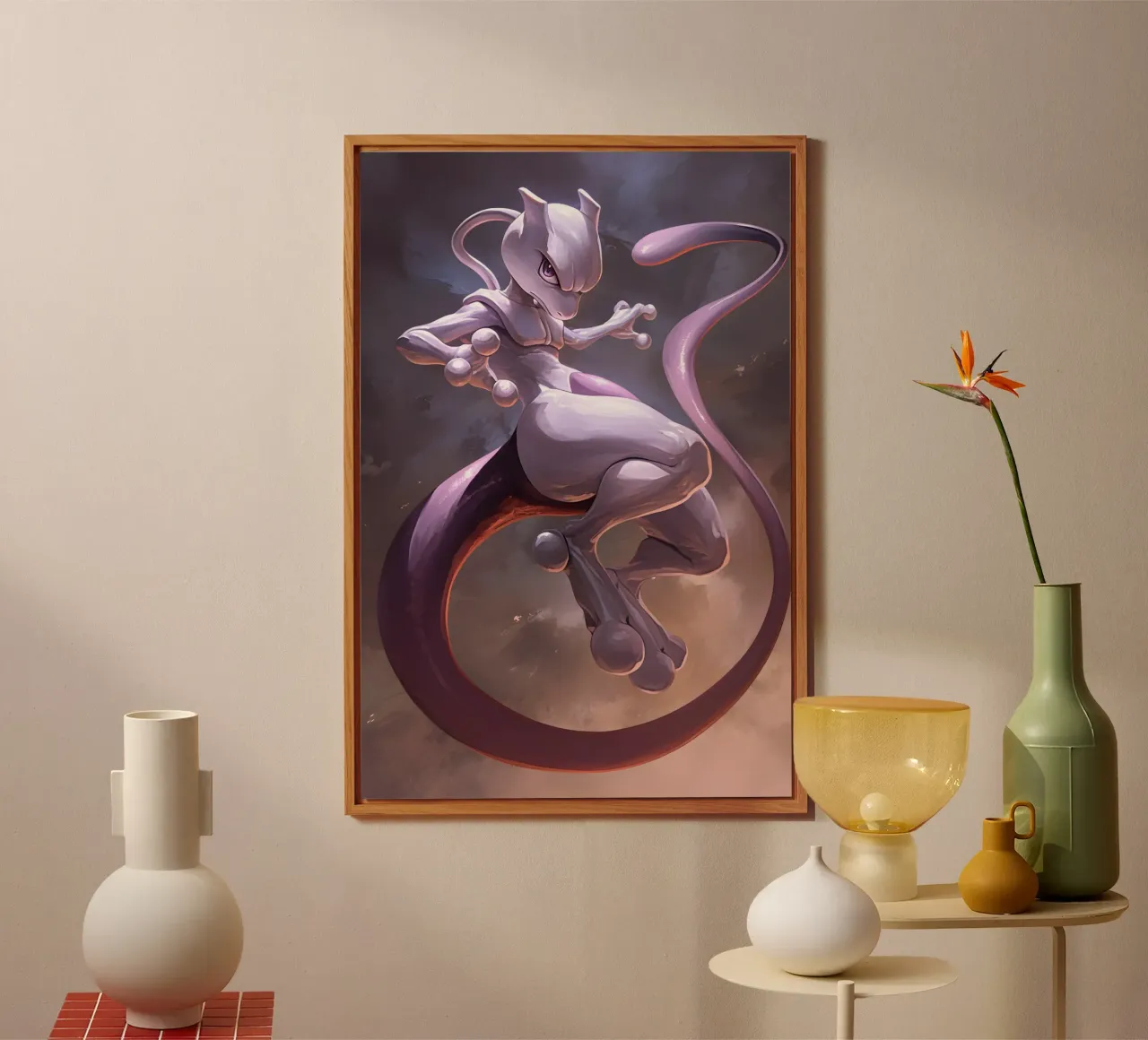 Mewtwo alluminio dibond da CreativeStudio