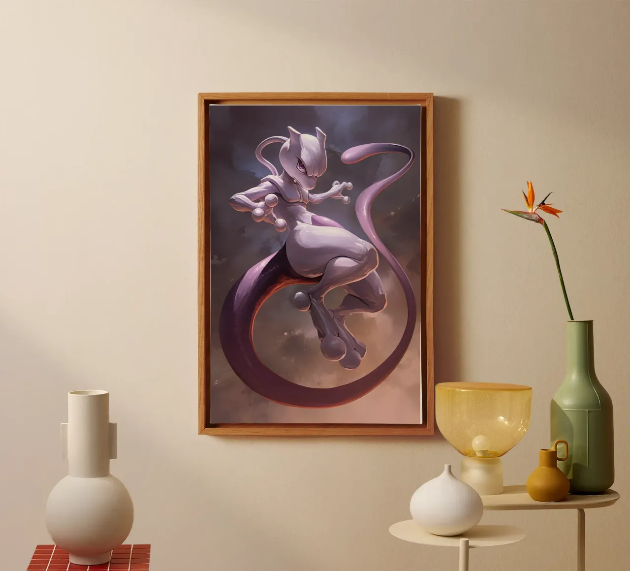 Mewtwo canvas by CreativeStudio