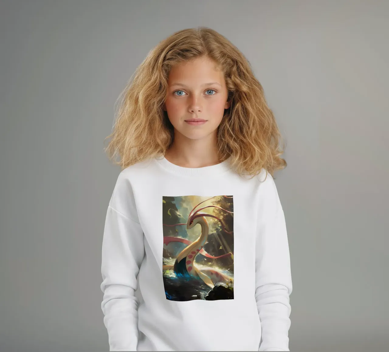 Milotic kids sweatshirt by CreativeStudio