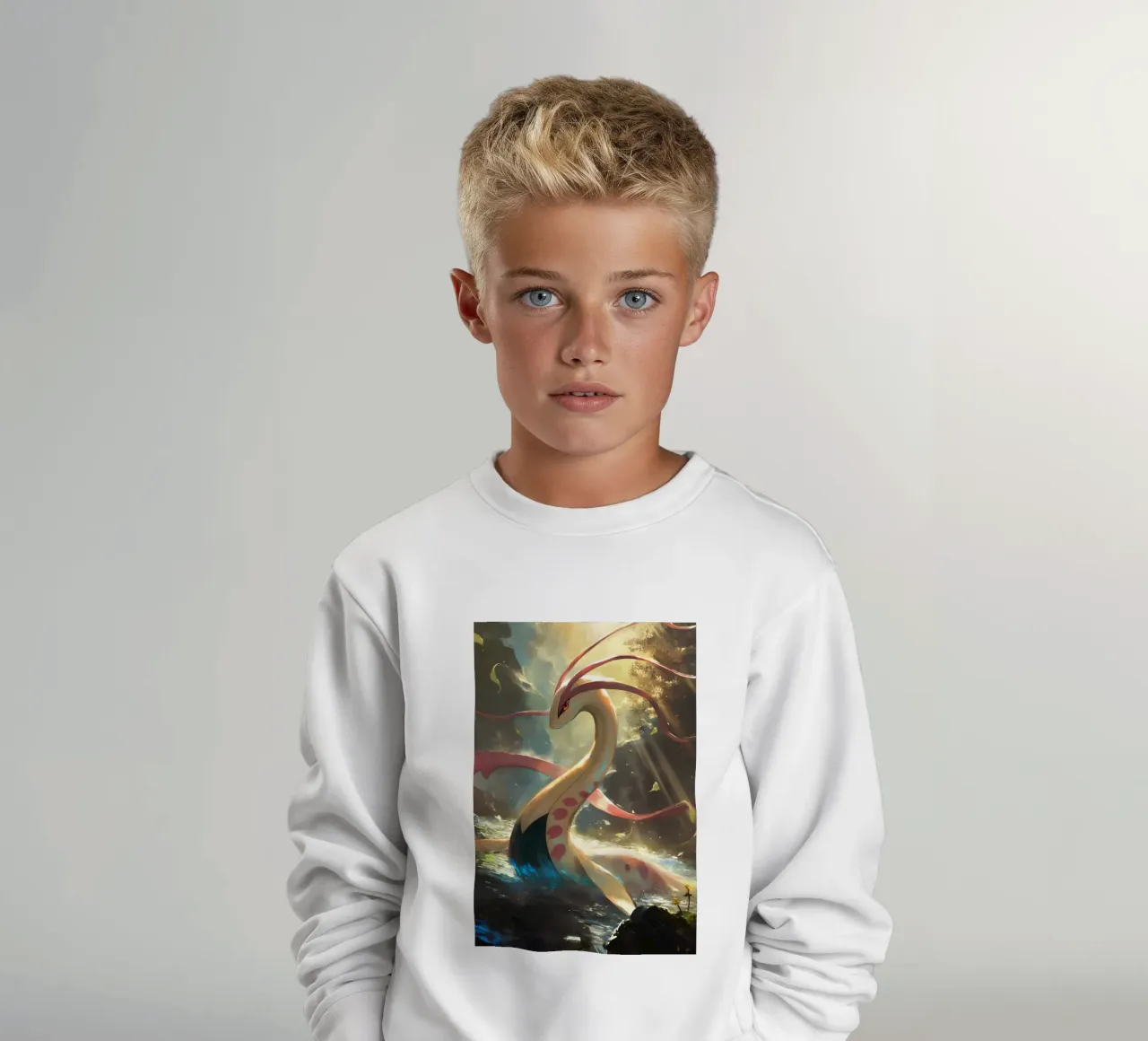 Milotic kids sweatshirt by CreativeStudio