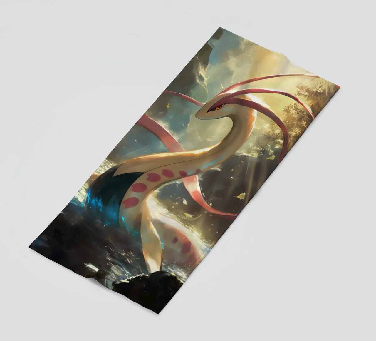 Milotic beach towel by CreativeStudio