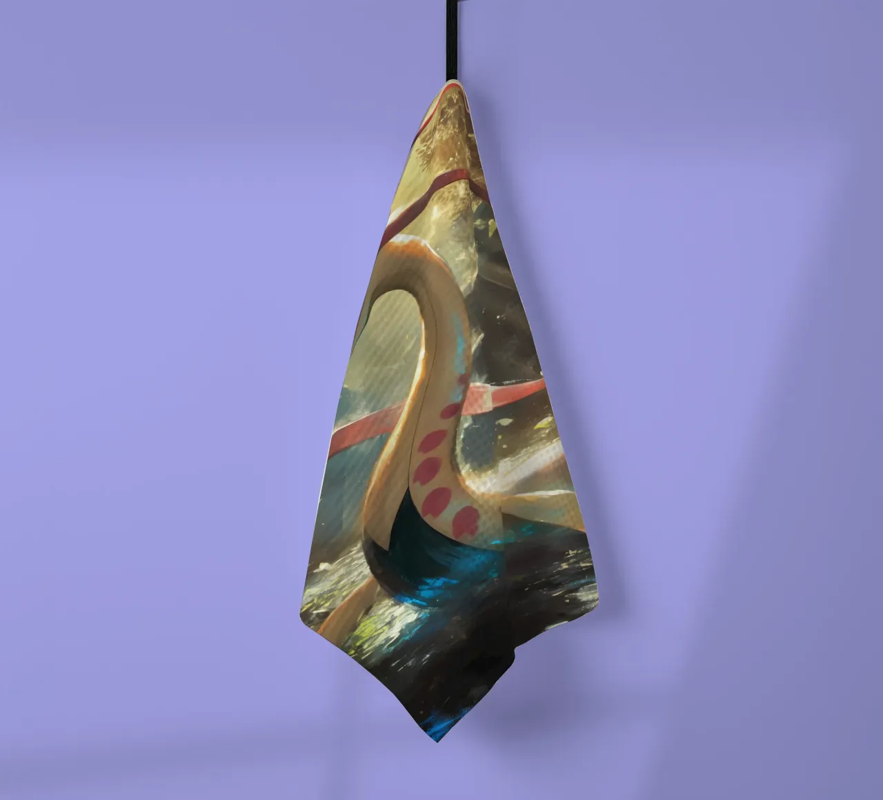 Milotic tea towel by CreativeStudio