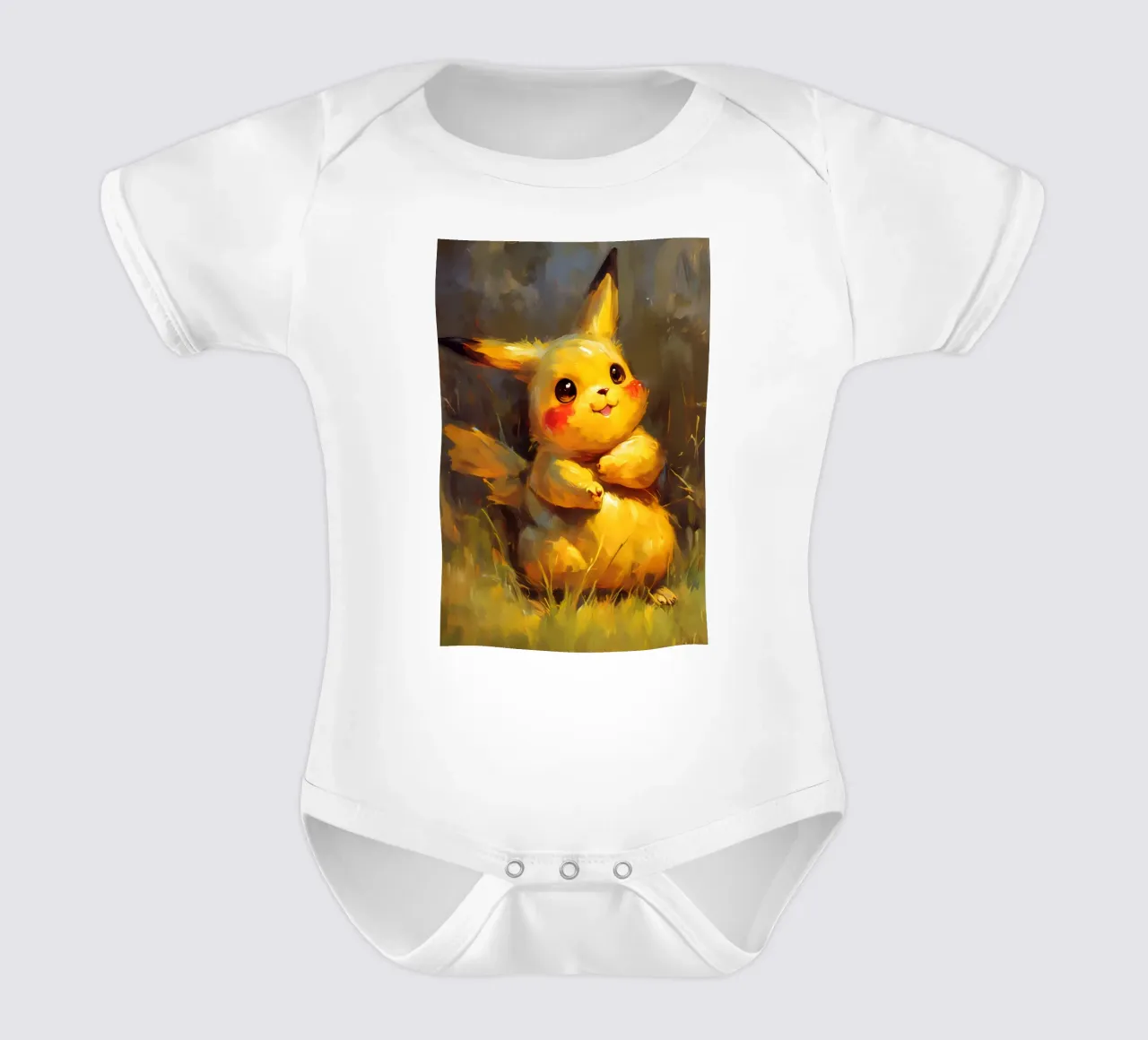 Pikachu body neonato maniche corte da CreativeStudio