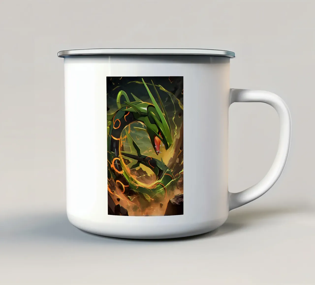 Rayquaza tazza in smalto da CreativeStudio