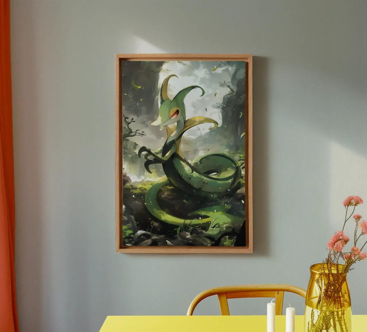 Serperior canvas with Floater frame by CreativeStudio