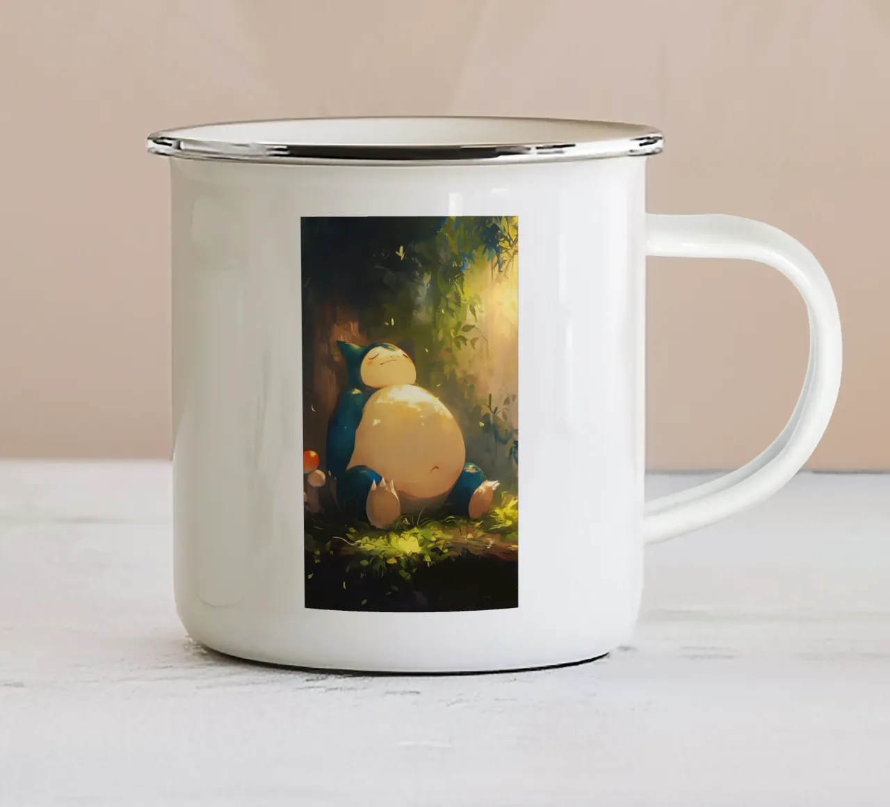 Snorlax tazza in smalto da CreativeStudio