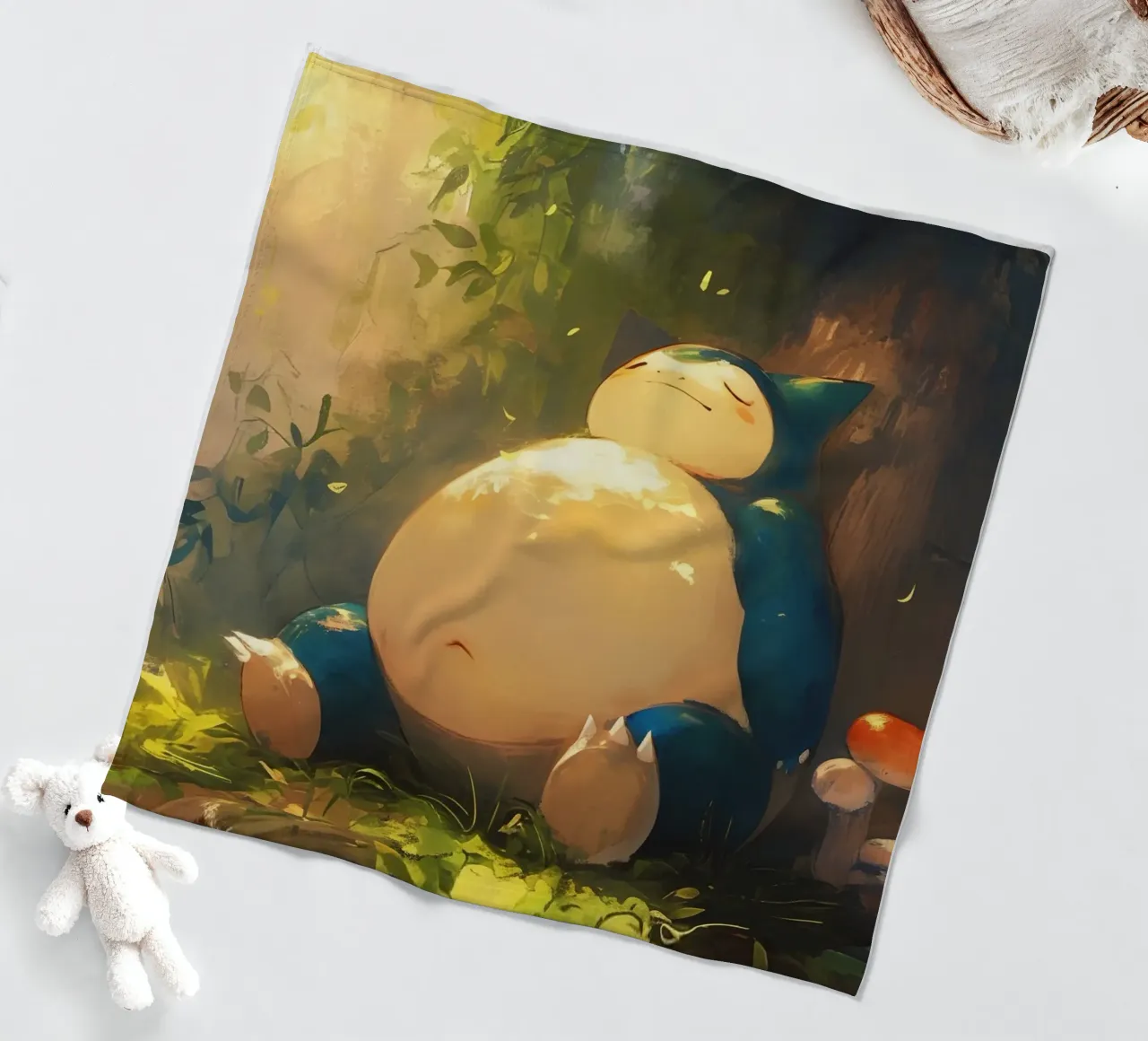 Snorlax coperta in pile da CreativeStudio