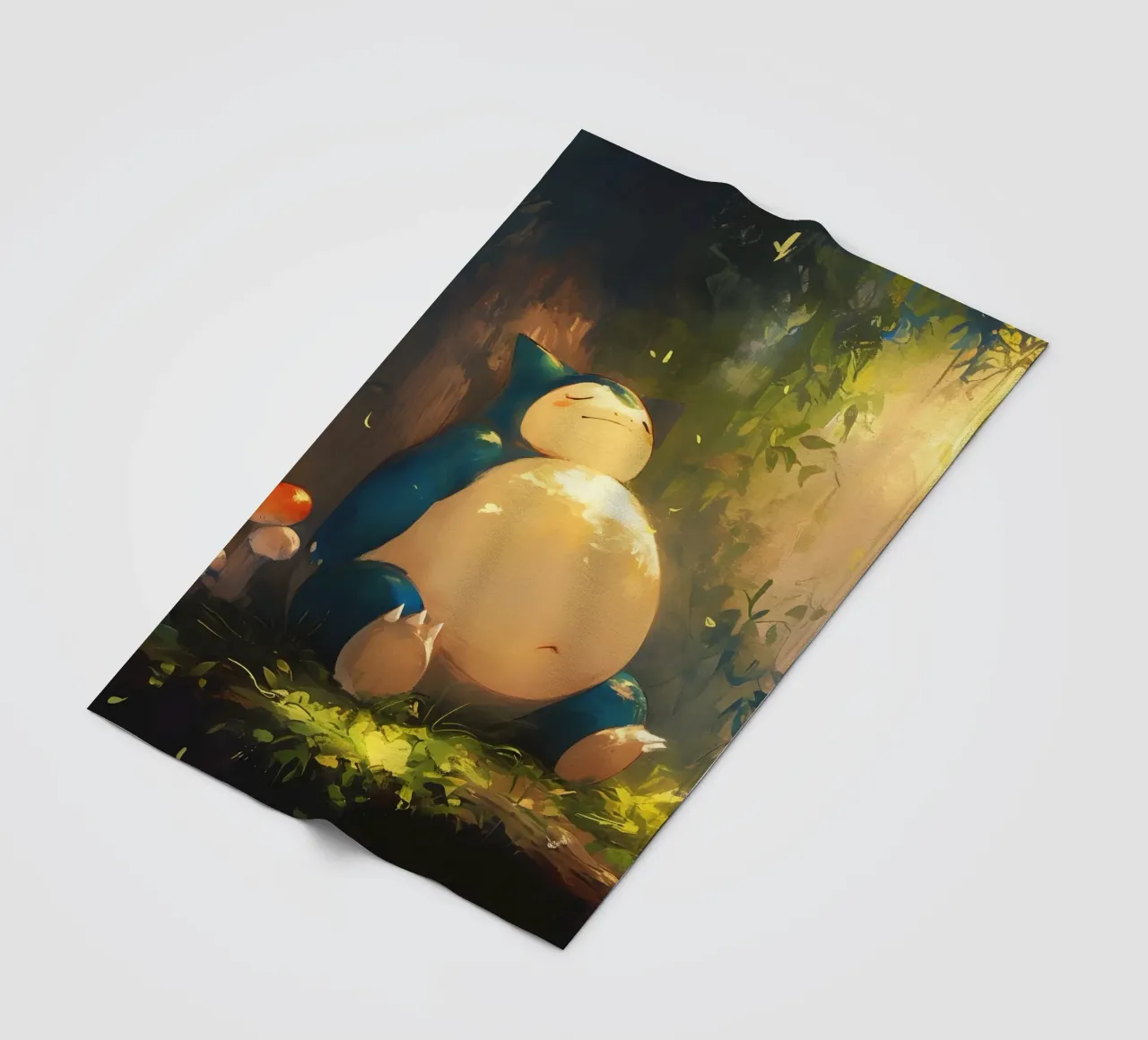 Snorlax coperta in pile da CreativeStudio