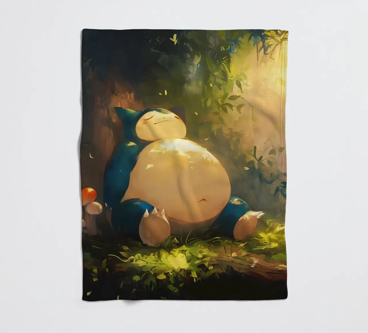 Snorlax coperta in pile da CreativeStudio
