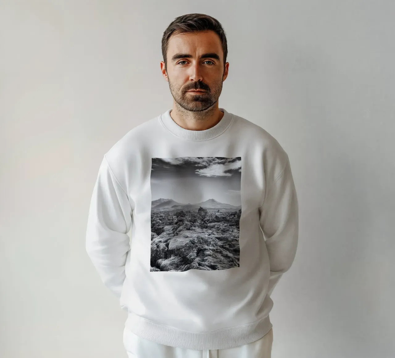 Lava field felpa da thetraveller