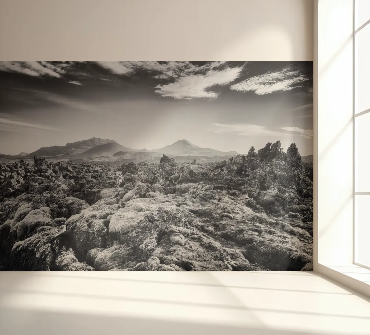 Lava field photo wallpaper by thetraveller