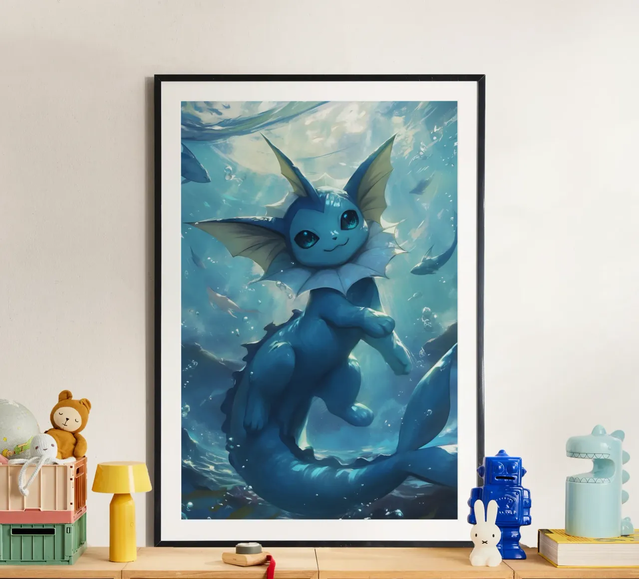 Vaporeon carta hahnemühle da CreativeStudio