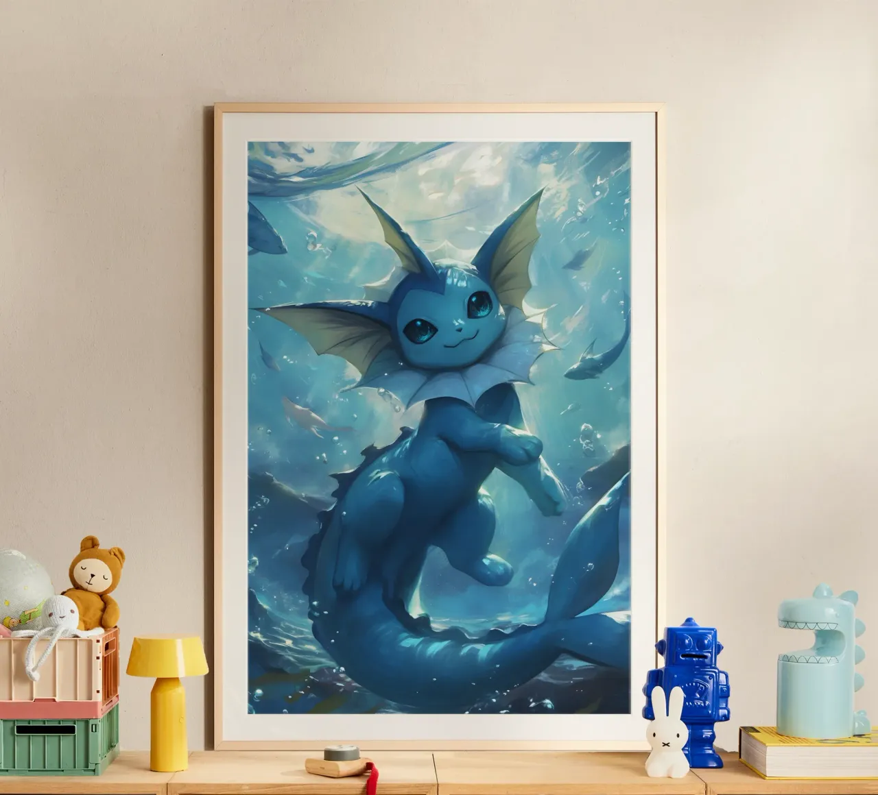 Vaporeon carta hahnemühle da CreativeStudio