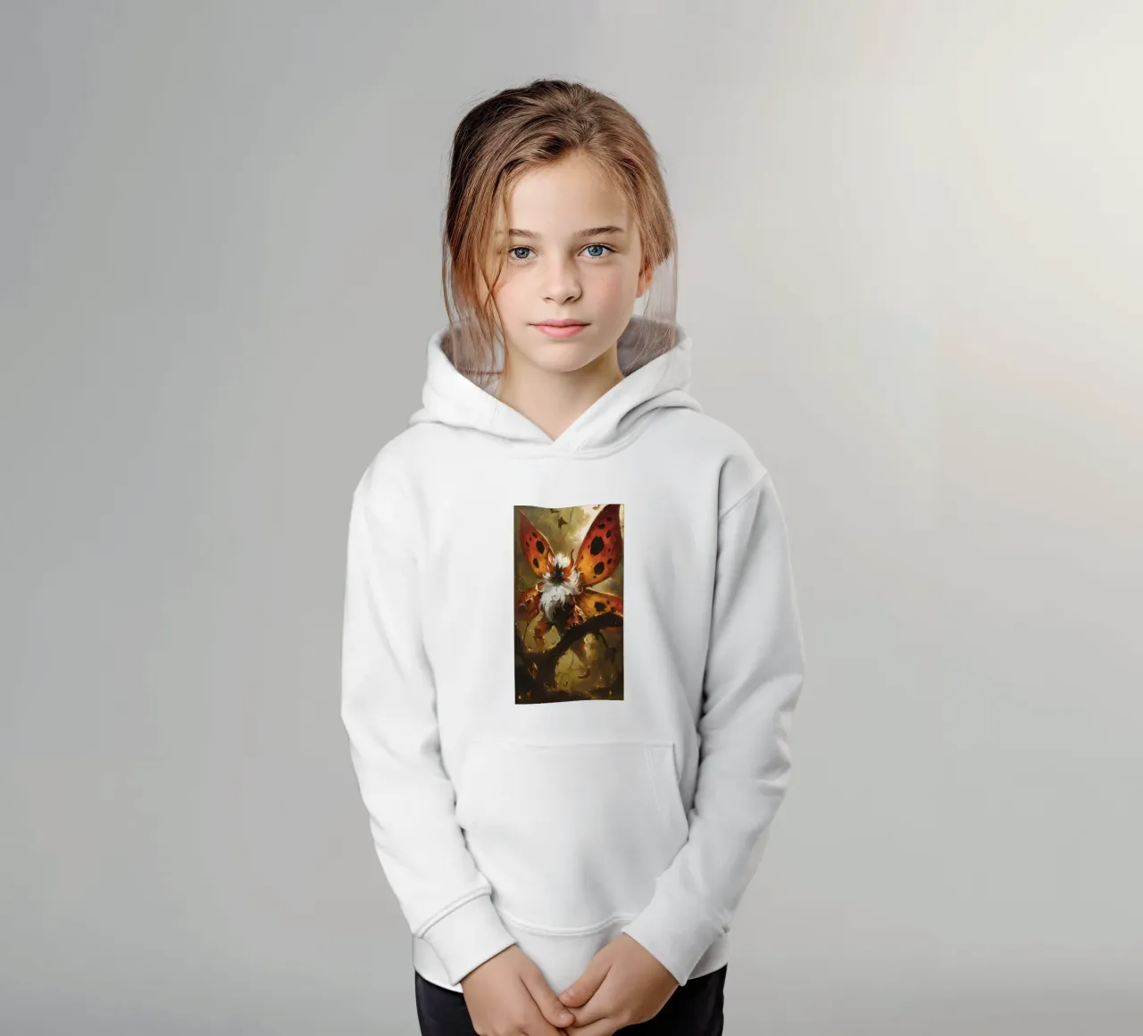Volcarona felpa bambino con cappuccio da CreativeStudio