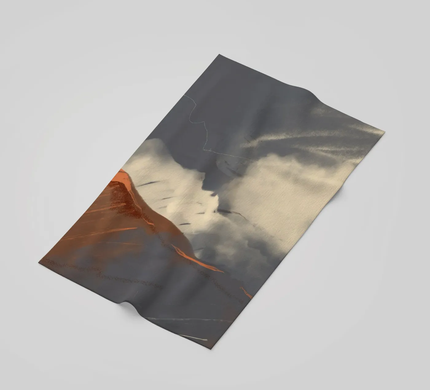 Rustic Sierra Sunset telo mare da nileshkikuuchise