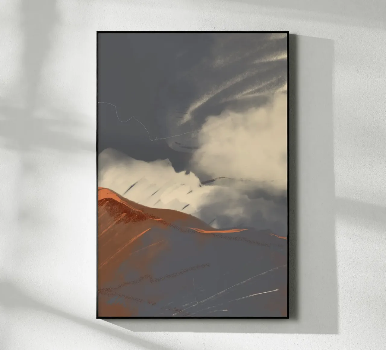 Rustic Sierra Sunset plexiglass da nileshkikuuchise