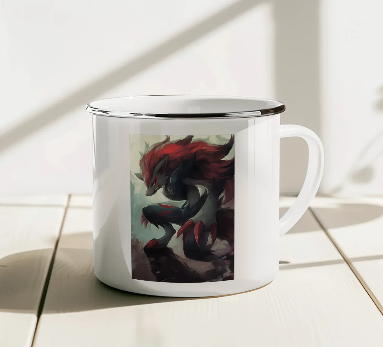 Zoroark tazza in smalto da CreativeStudio