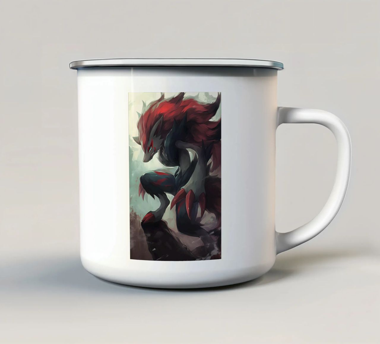 Zoroark tazza in smalto da CreativeStudio