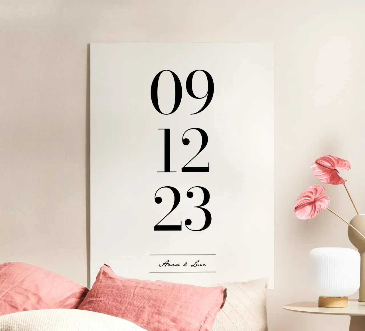 Jahrestag plexiglass da WORTSPIEL