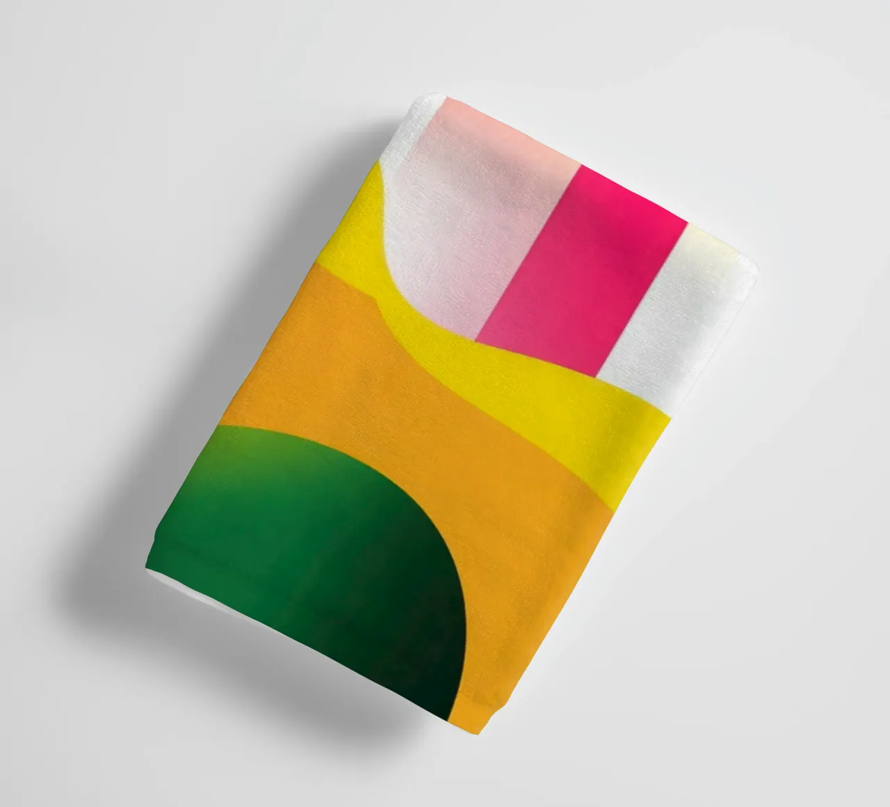 Composizione geometrica colorata asciugamano da bagno da Geometric