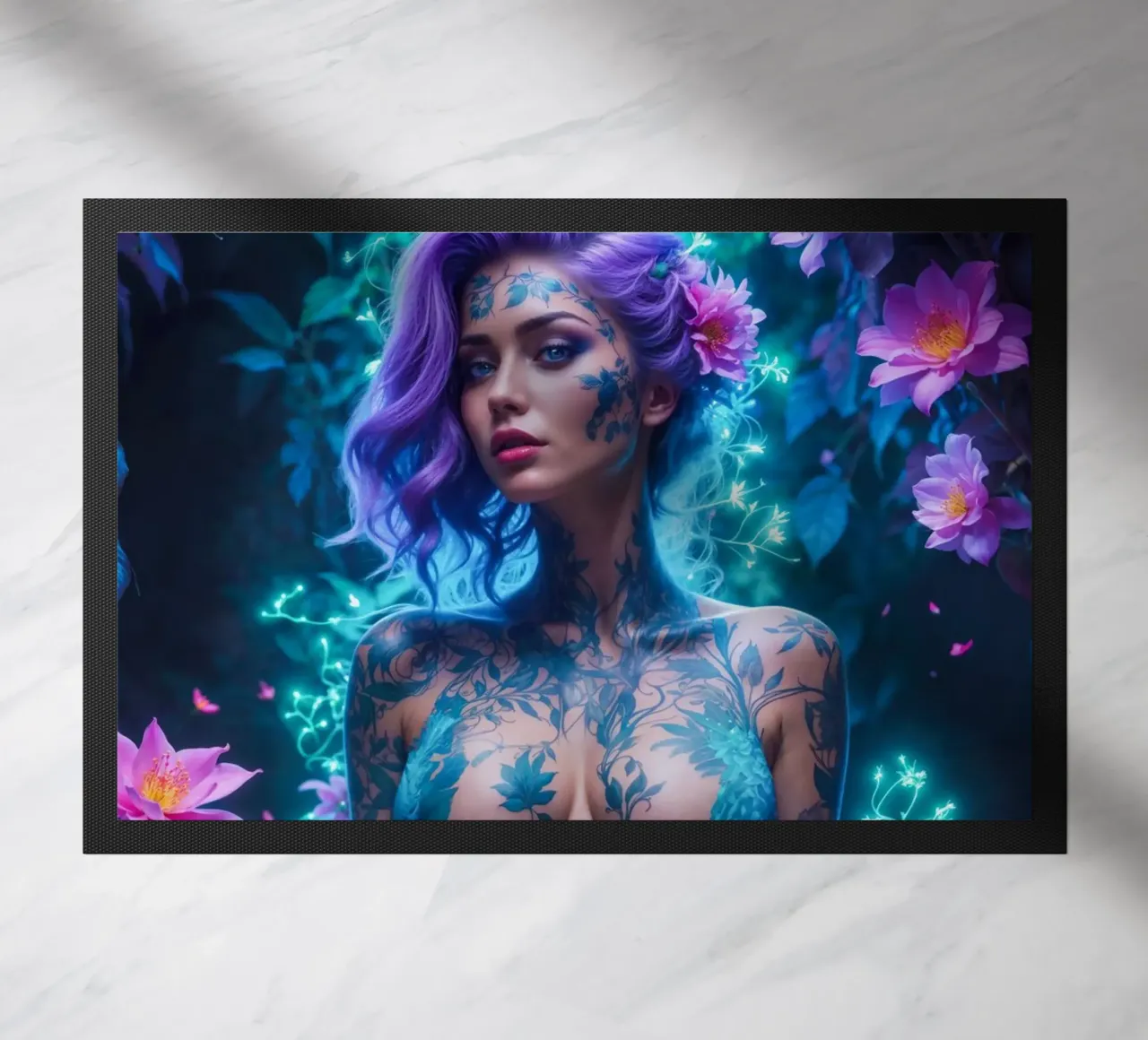 Ragazza dei fiori sexy zerbino da Lootprint