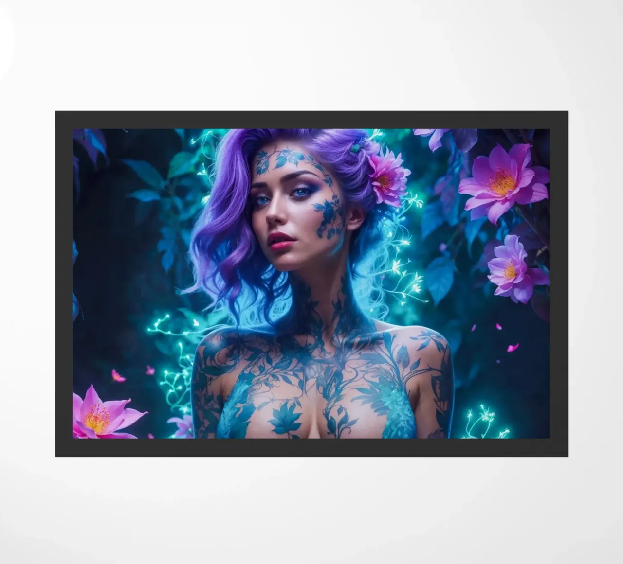 Ragazza dei fiori sexy zerbino da Lootprint