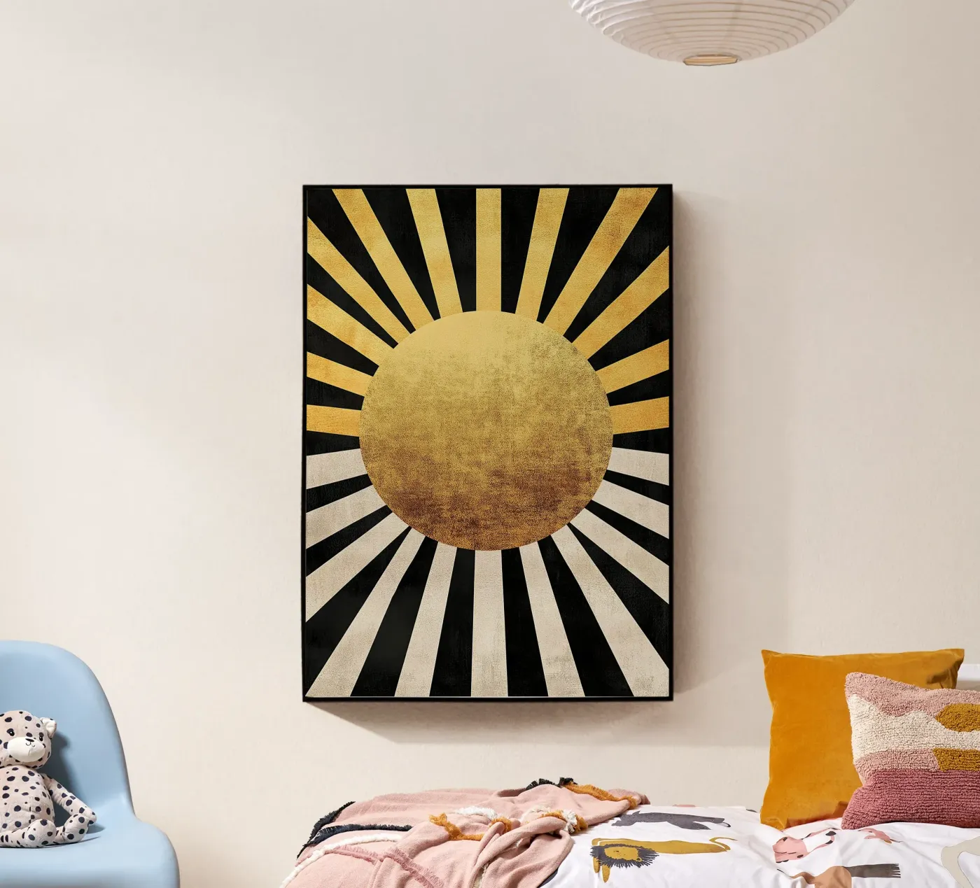 Art Deco "Sole plexiglass da Nikis Art Studio