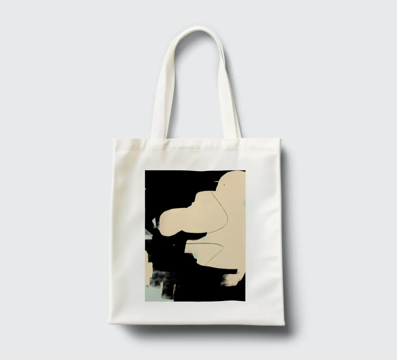 Abstract Noir Drama borsa in juta da nileshkikuuchise