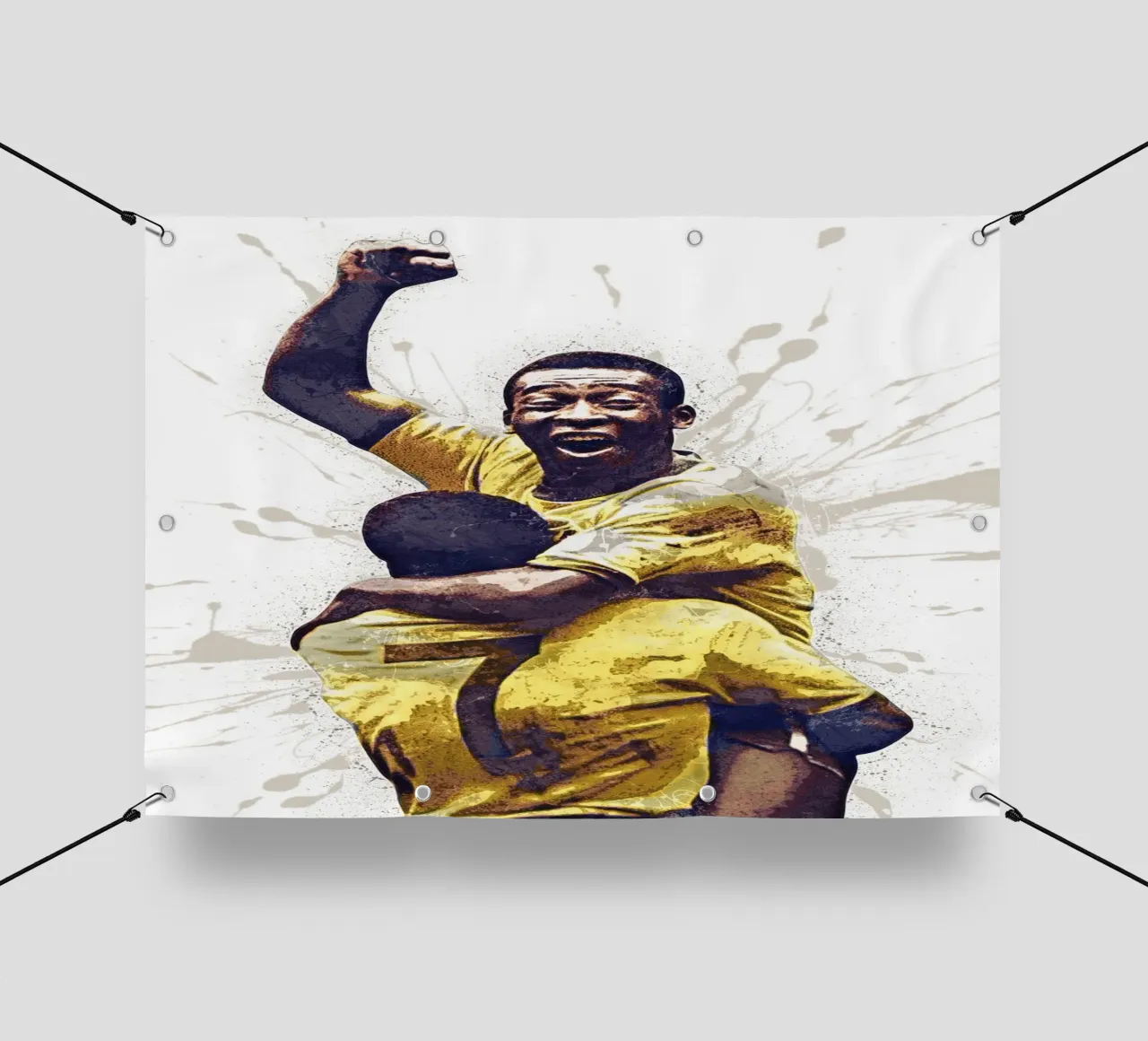 Jairzinho & Pele telo in pvc da tenten