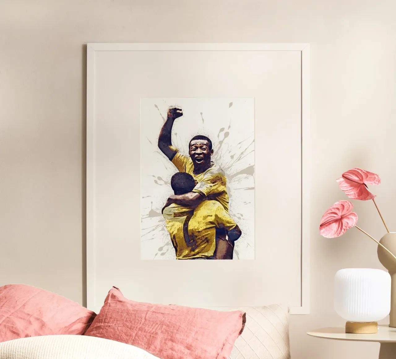Jairzinho & Pele poster da tenten