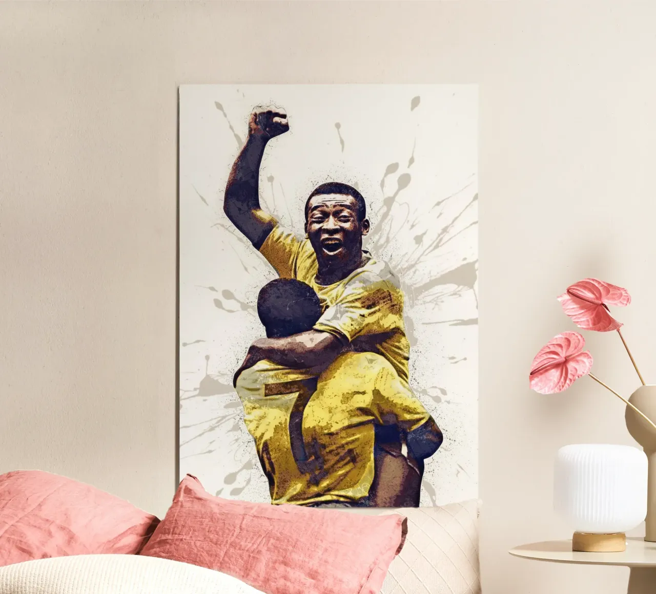 Jairzinho & Pele poster da tenten