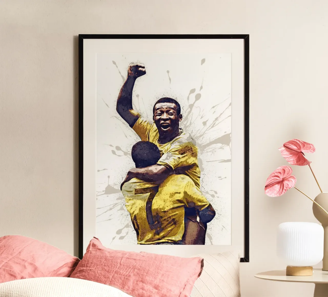 Jairzinho & Pele poster da tenten
