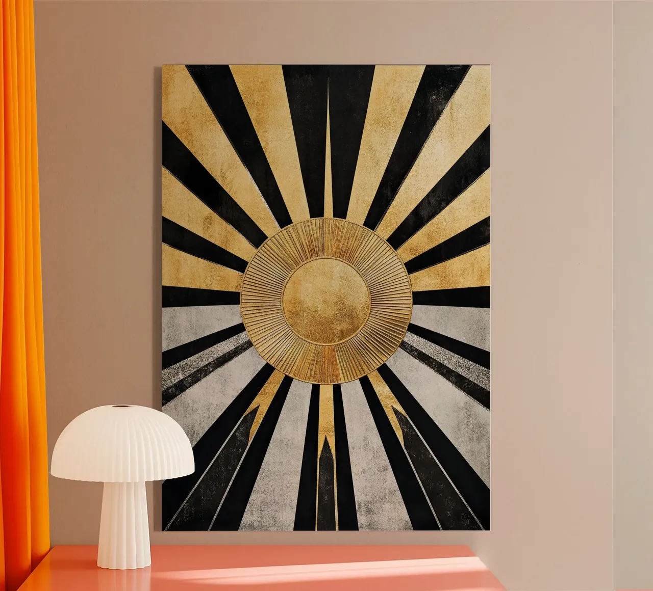 Art déco plexiglass da Nikis Art Studio