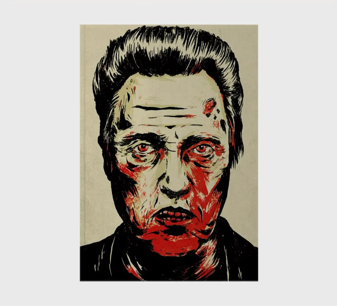 Walken Dead notebook by Chase Kunz