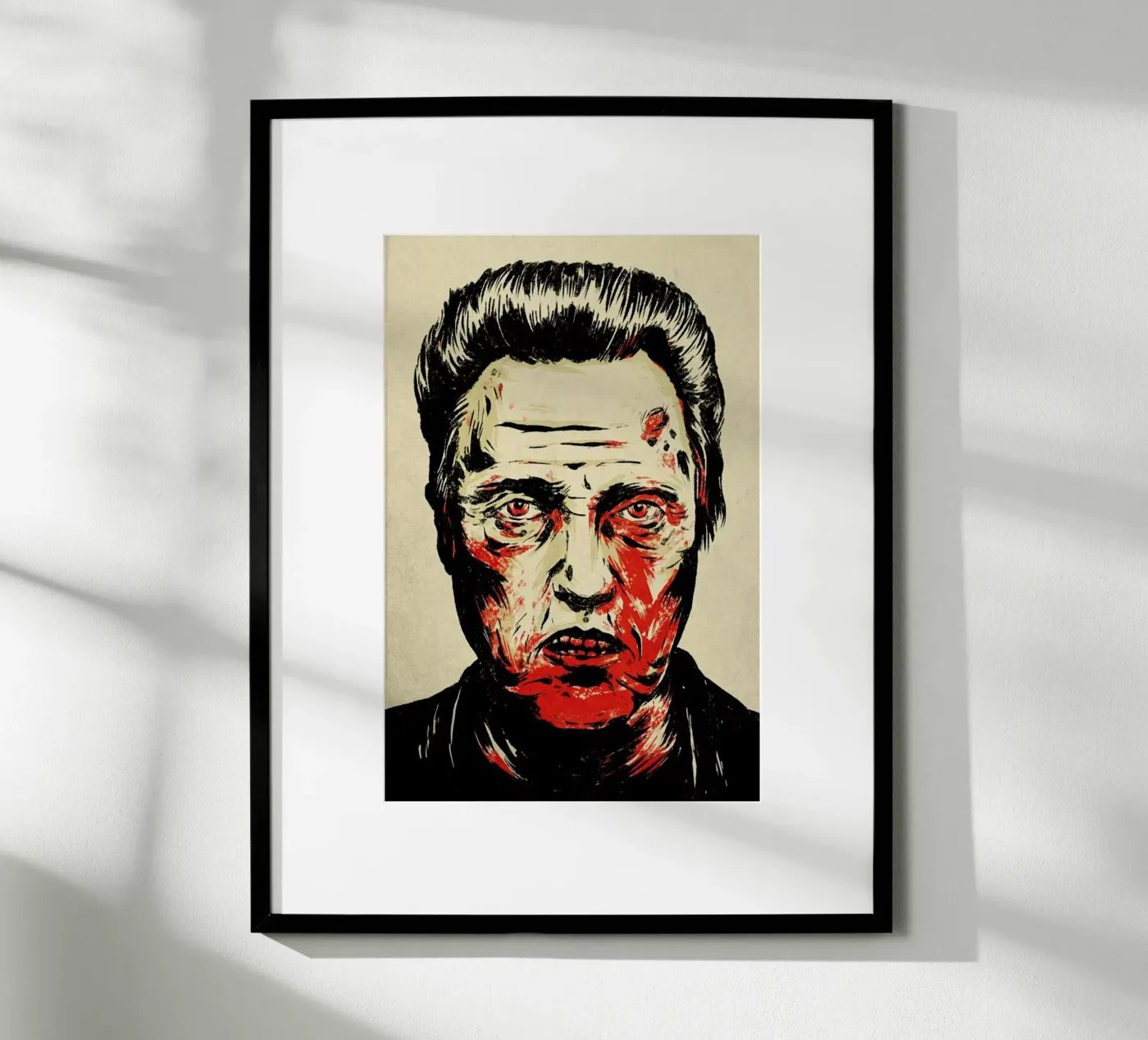 Walken Dead poster by Chase Kunz